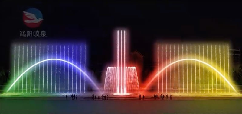 廣場旱噴音樂噴泉動畫設(shè)計(jì)